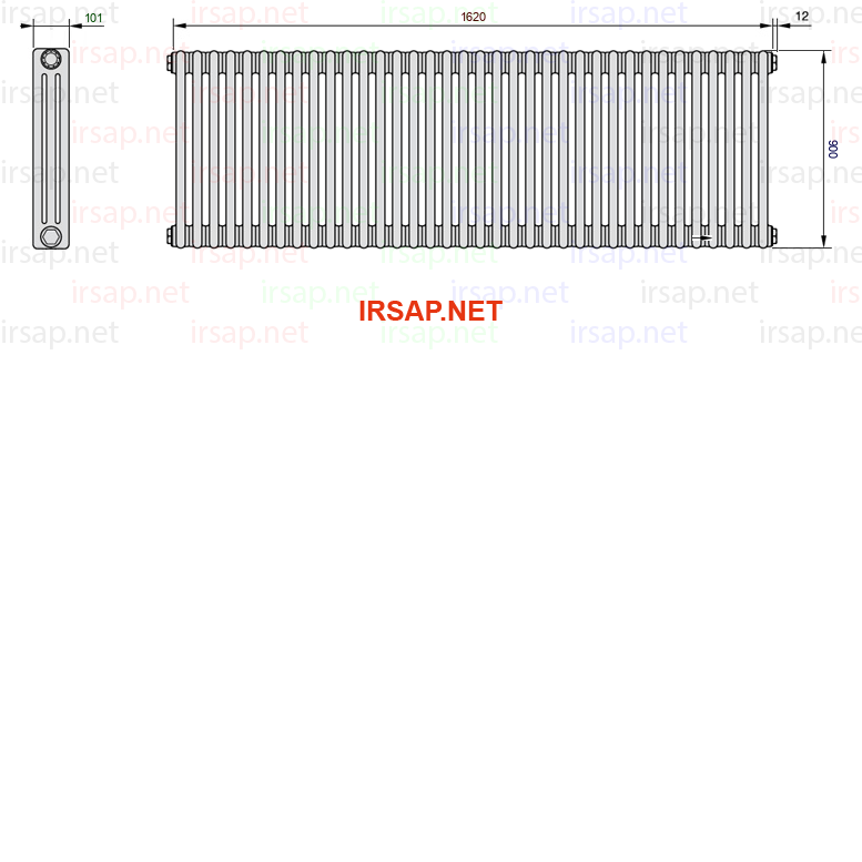 Радиатор IRSAP Tesi 30900/36 T14 CL 01